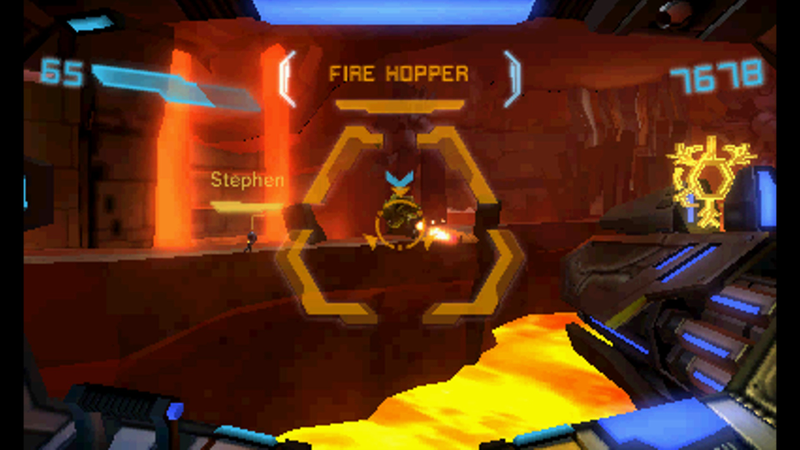 That’s me running across the bridge, out of my mech suit, while GameXplain’s Derrick Bitner provides covering fire. Thanks to Derrick for the screenshot.